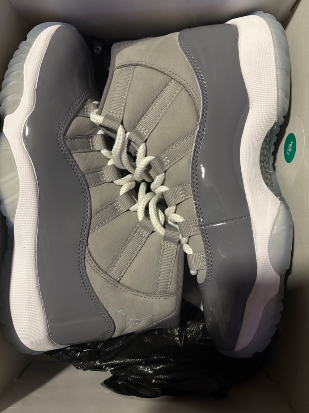 Jordan Air Jordan 11 Retro Boxed in Gray and Black